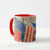 同盟国の日、1917年5月Childe Hasssam、ヴィンテージ・アート マグカップ (正面左)