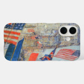 同盟国の日、1917年5月Childe Hasssam、ヴィンテージ・アート Case-Mate iPhoneケース (裏面 (横))