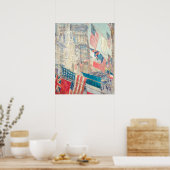 同盟国の日 – Childe Hasssamファインアートポスター ポスター (キッチン)