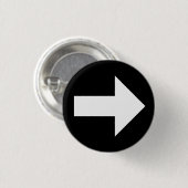 同盟国の矢ボタン(1.25 inに。) 缶バッジ (正面&裏面)