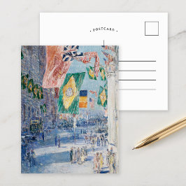 同盟国の通り | Childe Hasssam ポストカード