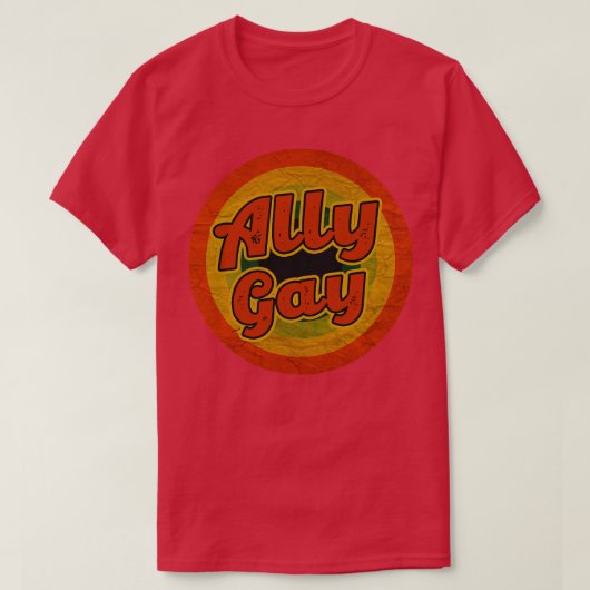 同盟国ゲイ Tシャツ (デザイン正面)
