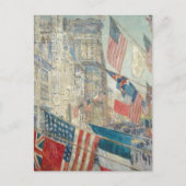 同盟国記念日 | チルド・ハサム ポストカード (正面)