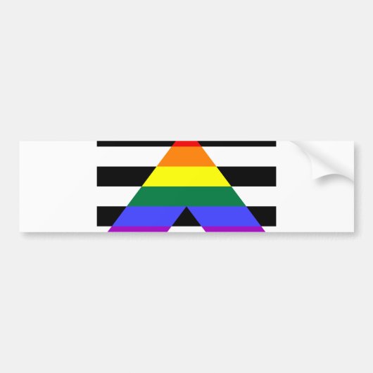 同盟国 バンパーステッカー (正面)