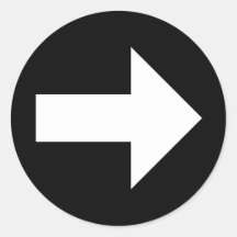 同盟矢印シール(3in.6点)