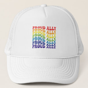 同盟誇りを持った国 LGBTQ ゲイプライド 虹 キャップ