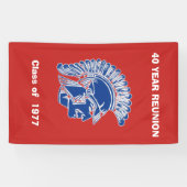 同窓会のトロイ人 横断幕 (横)