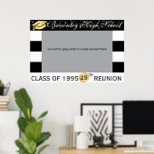 同窓会の写真フレーム ポスター (ホームオフィス)