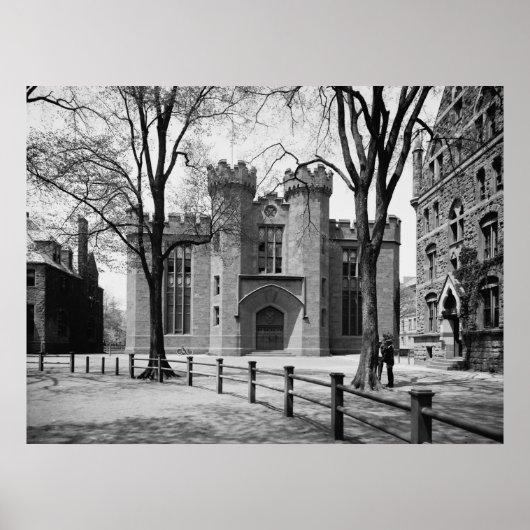 同窓会館（イェール大学） ポスター (正面)