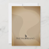 同窓会・再会おめでとうございます！ 日程保存のご案内 招待状 (裏面)