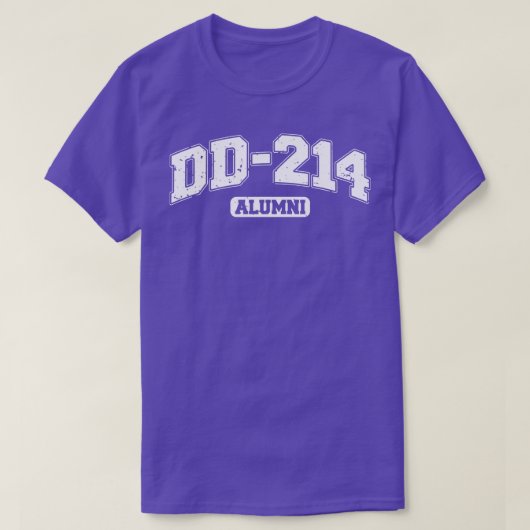 同窓生軍隊退役軍人 Tシャツ (デザイン正面)