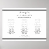 同級生の学校の懇親会を思い出す ポスター (正面)