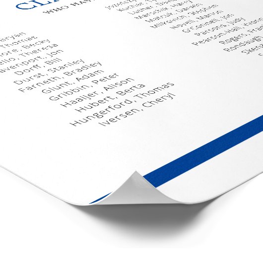 同級生の学校懇親会を思い出す ポスター (角)