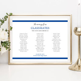 同級生の学校懇親会を思い出す ポスター