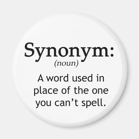 同義語 マグネット (正面)