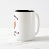 同義転が語 – 作るために使われる文法と同様 ツートーンマグカップ (正面右)