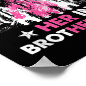 同胞性の女性消防士がいる ポスター (角)