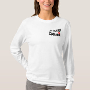 同調のカナダの先輩のチーム Tシャツ