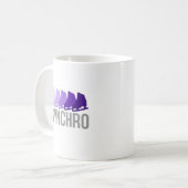 同調のスケート コーヒーマグカップ (正面左)