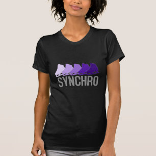 同調のスケート Tシャツ