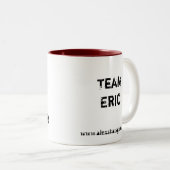 "同郷人"のコーヒー・マグ ツートーンマグカップ (正面右)