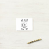 同離れ僚の女離れ性 ポストイット (デスク上)