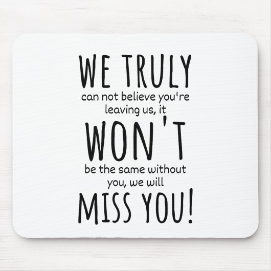 同離れ僚の女離れ性 マウスパッド (正面)