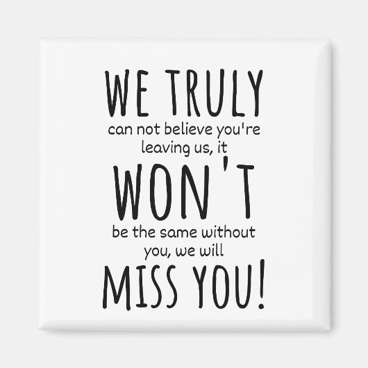 同離れ僚の女離れ性 マグネット (正面)