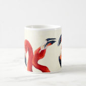 同類-フラミンゴのコーヒー・マグ マグカップ (中央)