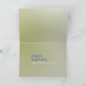 同類-孔雀の羽の女性 カード (内部)