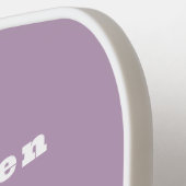 名おもしろいパーソナライズされた ピックルボールラケット (左詳細)