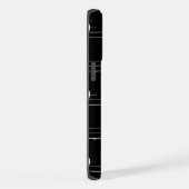 名おもしろい前の模様のバブルバングル鳥 iPhone 16ケース (右側面)