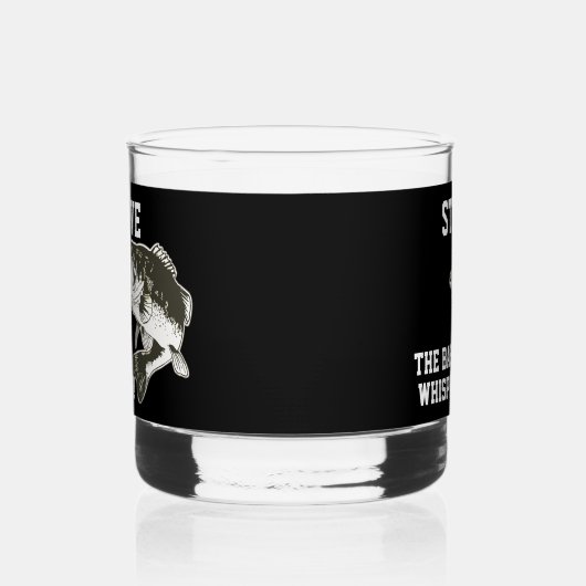 名おもしろい前ベース最大バスウィスパー ウイスキーグラス (右)