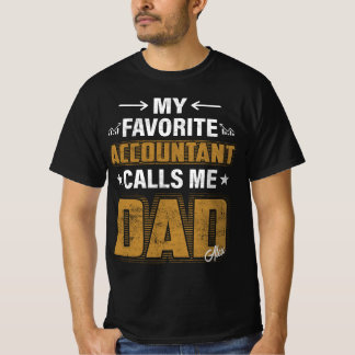名お気に入りの前の会計士カスタマイズシャツ Tシャツ