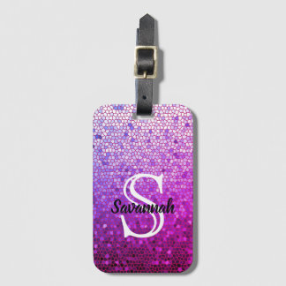 名きらめく前Monogram Laggeタグ ラゲッジタグ