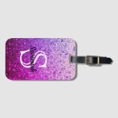 名きらめく前Monogram Laggeタグ ラゲッジタグ (正面横)