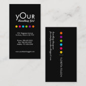 名はっきりした刺 名刺 (正面/裏面)