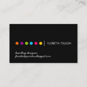 名はっきりした刺 名刺 (裏面)