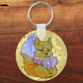 名はダイスの狐 キーホルダー (裏面)