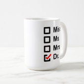 名はドクター コーヒーマグカップ (正面右)