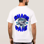 名もし前を思い出せカスタマイズる Tシャツ (裏面)