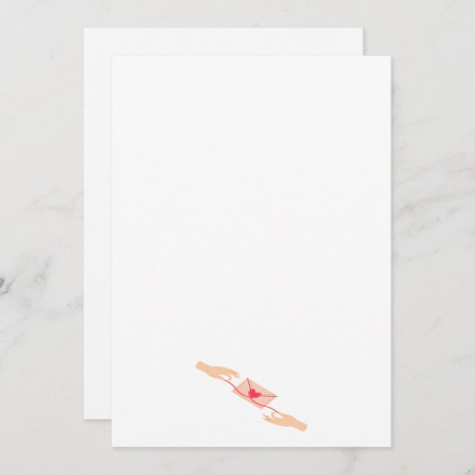 名もなき友達 招待状 (正面/裏面)