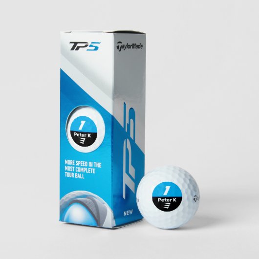名を連れたプレーヤーボール ゴルフボール (パッケージング)