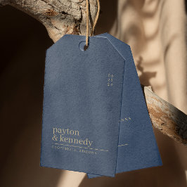 名エレガントパーソナライズされた前結婚感謝 ギフトタグ