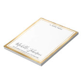 名エレガントパーソナライズされた |机から ノートパッド (回転)