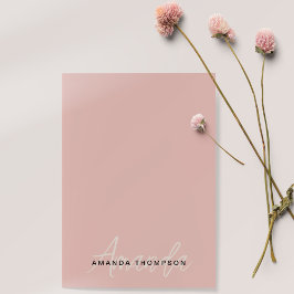 名エレガントモダンパーソナライズされた付きプロフェッショナル ポストイット