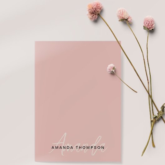 名エレガントモダンパーソナライズされた付きプロフェッショナル ポストイット