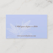 名エレガント刺の羽 名刺 (裏面)