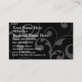 名エレガント刺テンプレート 名刺 (裏面)