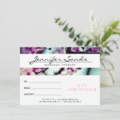 名エレガント前さくらんぼBLOMSギフト券 (スタンド正面)